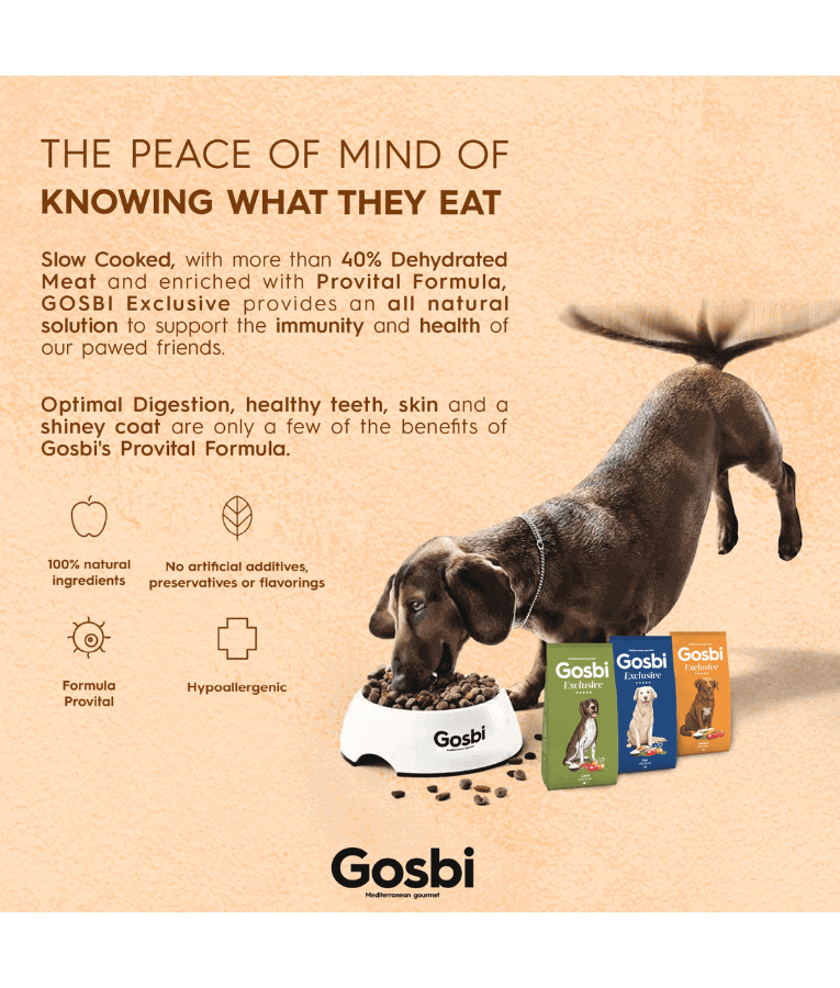 Gosbi - Exclusive, Hypoallergenic Chicken Puppy Dry Dog Food For Mini and Small Breeds 2kg-7kg