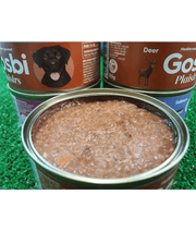 Gosbi - Plaisirs, Grain-Free Deer Complementary Wet Dog Food – Hypoallergenic, Monoprotein, All-Natural For Puppies & Adult Dogs185g