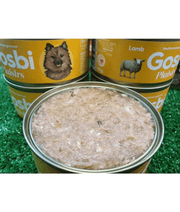 Gosbi - Plaisirs, Grain-Free Lamb Adult Complementary Wet Dog Food – Monoprotien Hypoallergenic For Sensitive Digestion 185g-400g