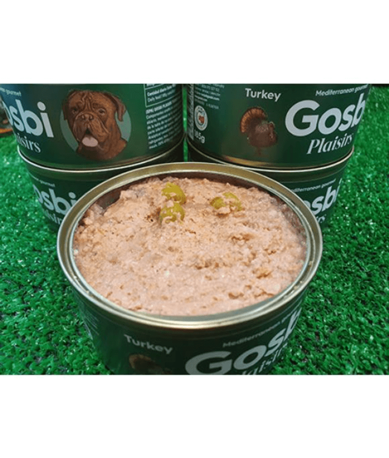 Gosbi - Plaisirs Grain-Free Turkey Adult Complementary Wet Dog Food – Joint Protection 185g-400g