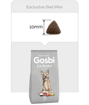 Gosbi - Exclusive, Hypoallergenic Diet Chicken Adult Dry Dog Food For Mini and Small Breeds 2kg