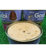 Gosbi - Plaisirs, Grain-Free Salmon Senior Complementary Wet Dog Food – Hypoallergenic, Monoprotein, All-Natural 185g