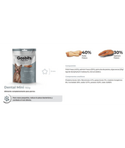 Gosbi - Gosbits Objective, Chicken & Salmon Adult Dog Treats – Dental, Reduce Bad Breath and Plaque Formation, All Natural For Mini and Small Breeds 150g