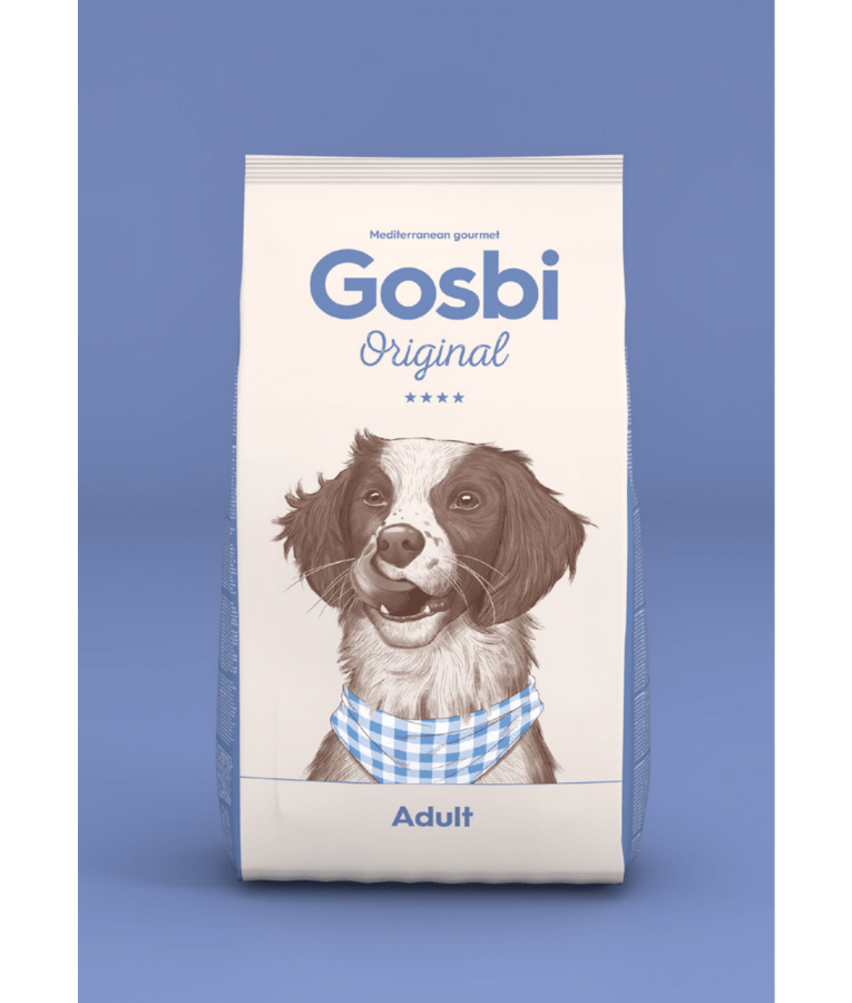 Gosbi - Original, Adult Chicken Dry Dog Food For Medium and Large Breeds 3kg-12kg