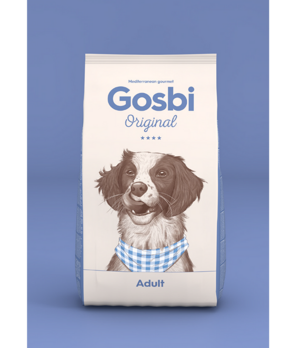 Gosbi - Original, Adult Chicken Dry Dog Food For Medium and Large Breeds 3kg-12kg
