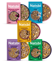 Gosbi - Natsbi Steamed, Chicken and Lamb Fresh Dog Food For Adults and Puppies – Grain-Free, All Natural Meal 200g-500g