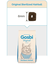 Gosbi - Original, Chicken and Rice Adult Dry Cat Food – Sterilized, Hairball Control 1kg-7kg