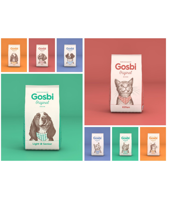 Gosbi - Original, Baby Chicken Dry Dog Food For All Breed 3kg-12kg