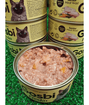 Gosbi - Fresko, Pork and Chicken Senior and Sterilized Complementary Wet Cat Food – Grain-Free 70g