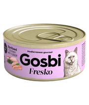 Gosbi - Fresko, Chicken and Rabbit Sterilized Complementary Adult Wet Cat Food – Grain-Free 70g