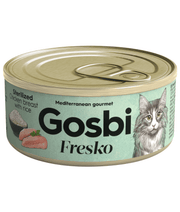 Gosbi - Fresko, Chicken Breast and Rice Sterilized Complementary Adult Wet Cat Food – 70g
