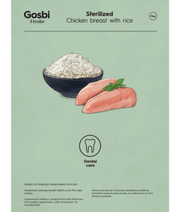 Gosbi - Fresko, Chicken Breast and Rice Sterilized Complementary Adult Wet Cat Food – 70g