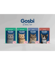 Gosbi - DeliCat, Chicken and Salmon Complete Adult Wet Cat Food – Loaf Pâté, Grain-Free – 70g