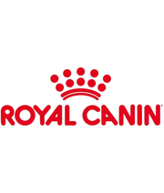 Royal Canin logo for premium pet food brand featuring adult cat food.