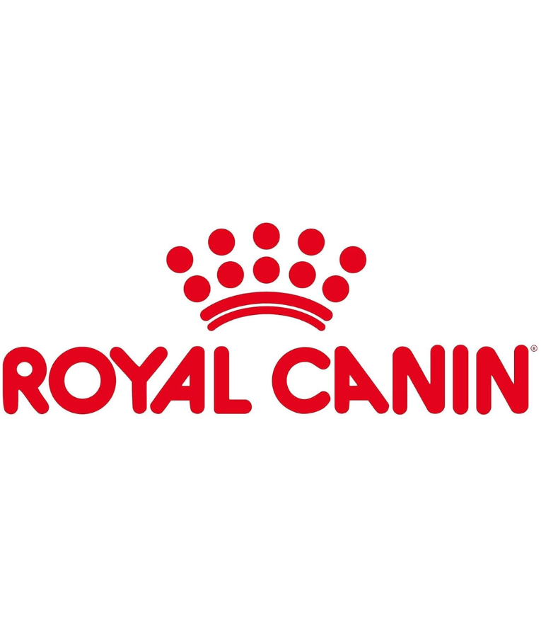 Royal Canin logo for premium pet food brand featuring adult cat food.