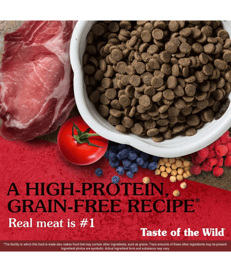 Taste of the Wild - Southwest Canyon - Wild Boar, Beef & Lamb - Grain Free Dry Dog Food - 12.2kg with healthy ingredients.