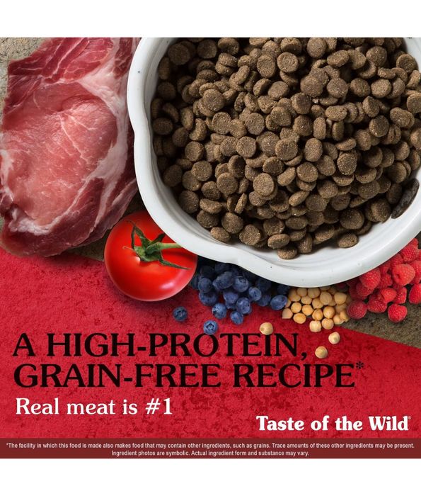 Taste of the Wild - Southwest Canyon – Wild Boar, Beef & Lamb - Grain Free Dry Dog Food - 12.2kg