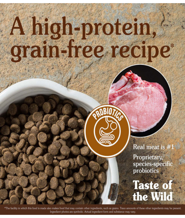 Taste of the Wild - Southwest Canyon – Wild Boar, Beef & Lamb - Grain Free Dry Dog Food - 12.2kg