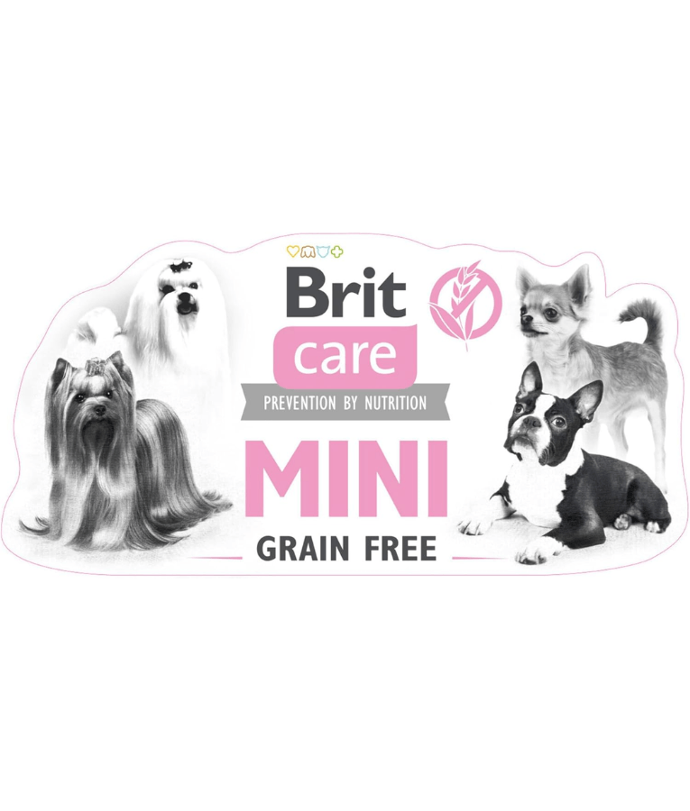 Brit Care - Mini Grain-Free Lamb, Hypoallergenic, Adult, Mini Breed, Dry Dog Food - 2kg