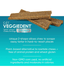 Virbac - Veggiedent FRESH Dental Chews, Plant-Based Formula, Dental & Digestive Support S- M, Z-shaped design.