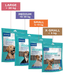 Virbac - Veggiedent FRESH Dental Chews, Plant-Based Formula, Dental & Digestive Support  S- M packages for dogs in various sizes