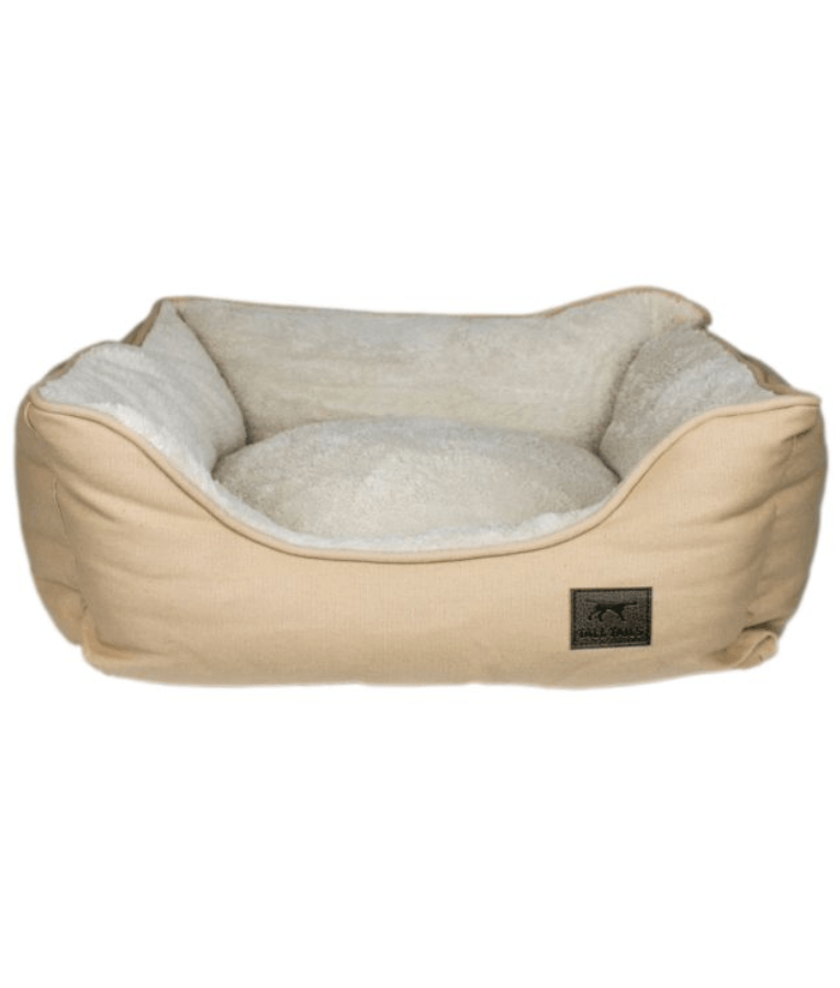 Tall Tails - Dream Chaser Bolster Dog Bed - Beige  - M, L
