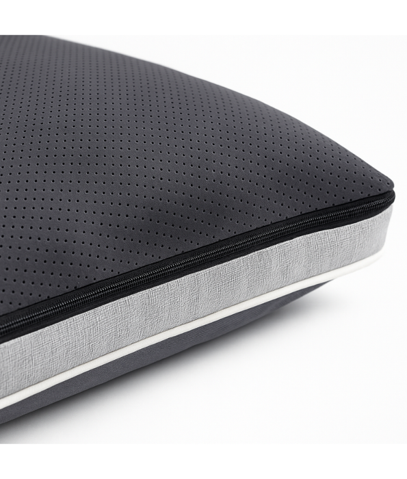 Paw Prints - Plush Rectangular Dog Bed, Faux Fur & Fabric, Anti-Slip, Washable - 105 x 74 x 12 cm