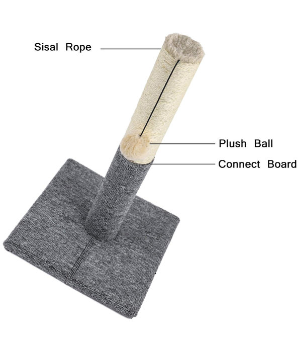 MPets - Cat Tree Culebra - L29xW29xH53cm