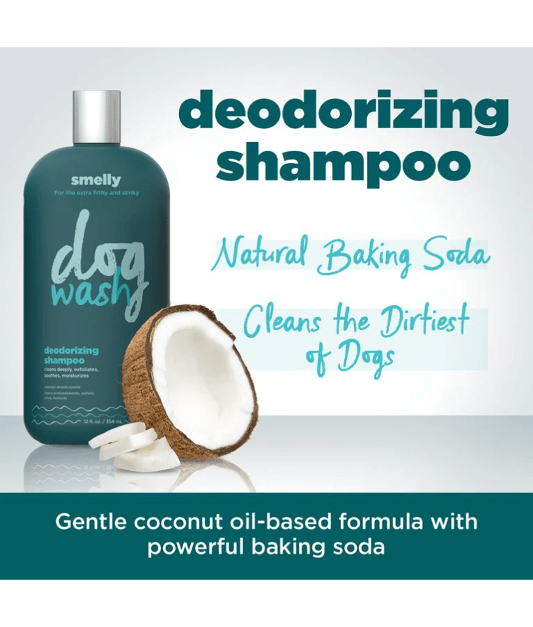 Synergy Labs - Smelly, Deodorizing Shampoo, Cleans Deeply, Exfoliates, Soothes, Moisturizes - 354ml, 709ml