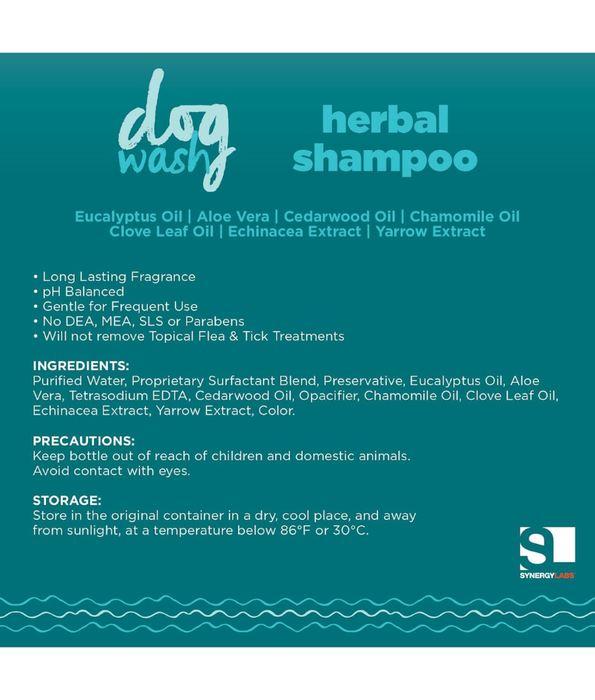 Synergy Labs - Smelly, Deodorizing Shampoo, Cleans Deeply, Exfoliates, Soothes, Moisturizes - 354ml, 709ml