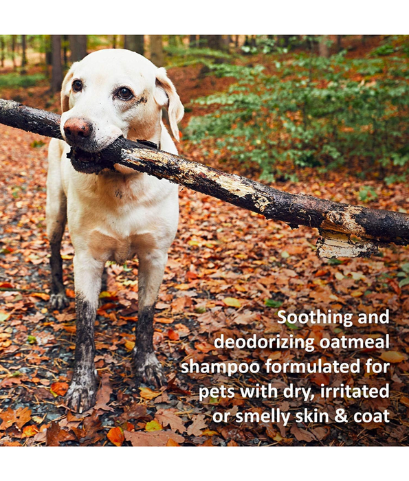 Synergy Labs - Veterinary Formula Solutions, Soothing and Deodorizing Shampoo For Cats & Dogs - 503ml