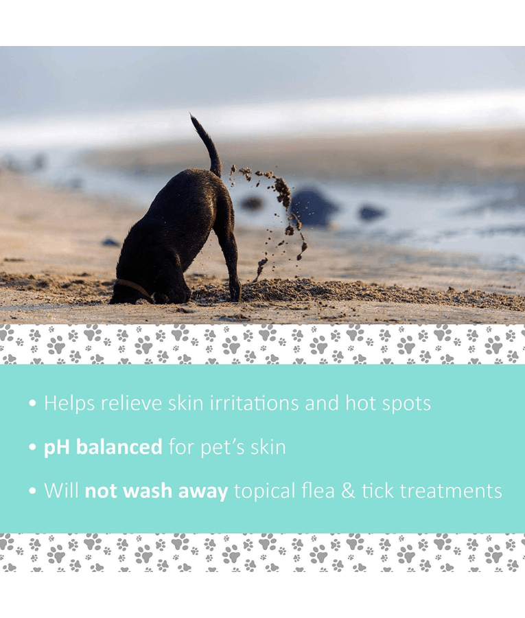 Synergy Labs - Veterinary Formula Solutions, Soothing and Deodorizing Shampoo For Cats & Dogs - 503ml