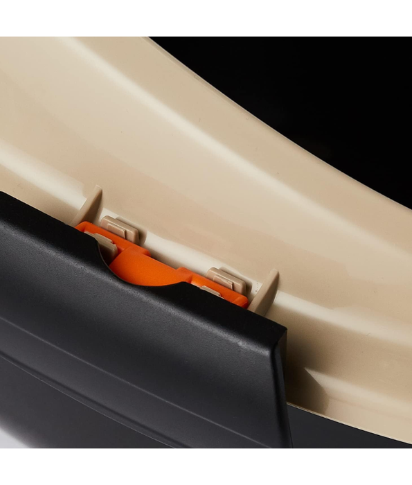 MP Bergamo – Pin Up Maxi Eco Salvia Open Litter Box – Green & Black – 66×49×36 cm