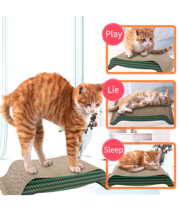 Pawise - Arched Cat Scratcher L43xW21 cm