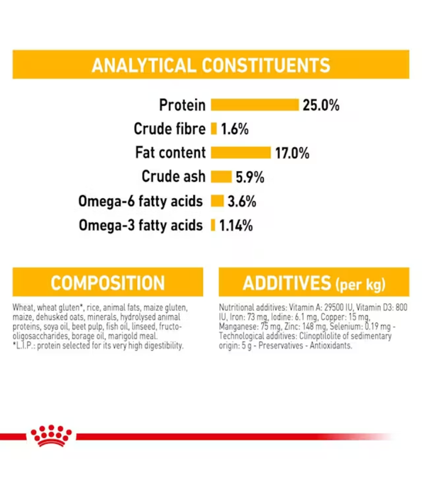 Royal Canin - Dermacomfort Maxi Dry Dog Food – Skin & Coat Care for Large Dogs - 12 kg
