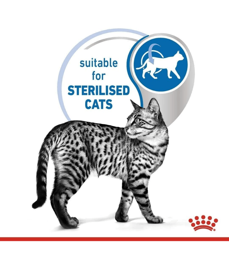 Royal Canin - Indoor Sterilised in Gravy Wet Cat Food for Indoor Sterilised Cats – 85g
