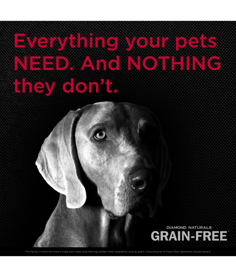 Diamond Naturals - Grain Free, Wild Caught Whitefish and Sweet Potato, All Life Stages Dry Dog Food - 2.27 Kg - 12.7 Kg