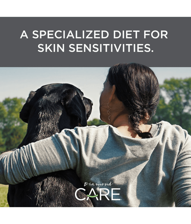 Diamond Care - Sensitive Skin Formula, Grain-Free Adult Dry Dog Food, Skin & Coat Support – 3.63 kg - 11.34 kg