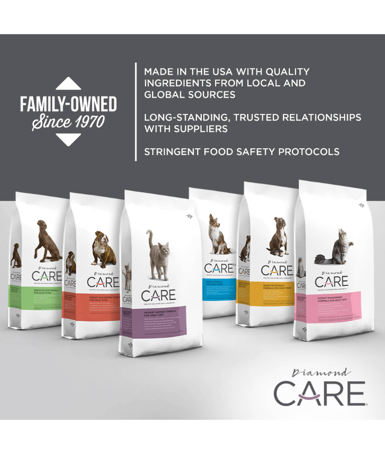 Diamond Care - Sensitive Skin Formula, Grain-Free Adult Dry Dog Food, Skin & Coat Support – 3.63 kg - 11.34 kg