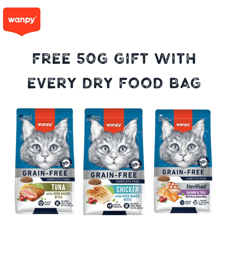 Wanpy Cat Dry Food 50G