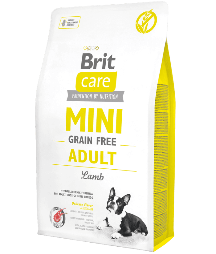Brit Care - Mini Adult Grain Free Lamb 2kg