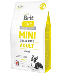 Brit Care Brit Care - Mini Adult Grain Free Lamb 2kg