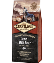 Carnilove - Lamb & Wild Boar For Adult Dogs 12kgs