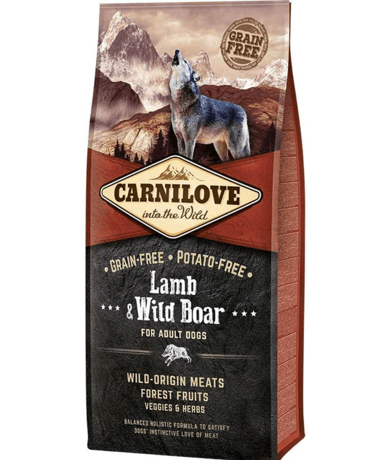 Carnilove - Lamb & Wild Boar For Adult Dogs 12kgs