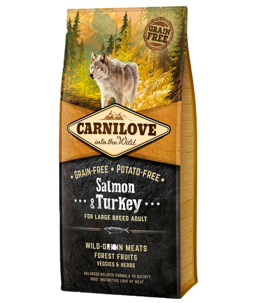 Carnilove - Salmon & Turkey Large Breed Adult 12kg Carnilove