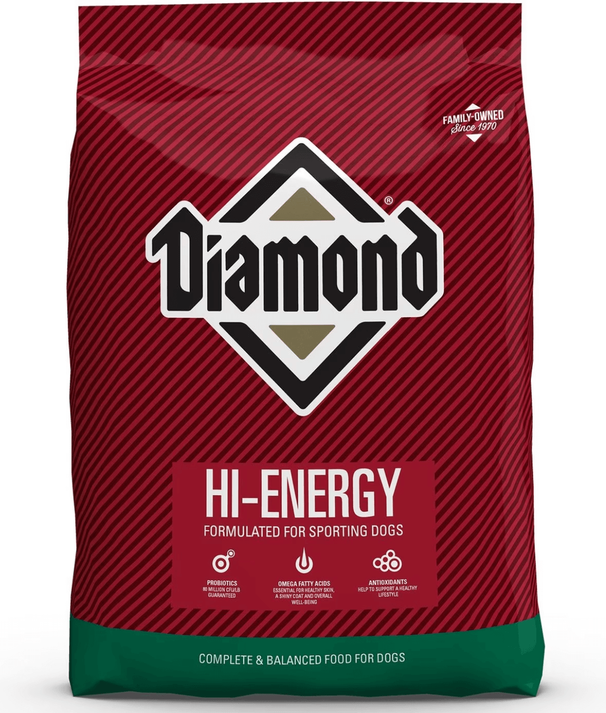 Diamond Hi Energy Dog Dry Food With Chicken 22.68KG