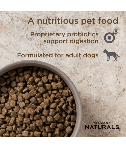 Diamond Naturals - Lamb & Rice Adult Dog 15kg