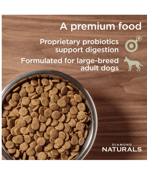 Diamond Naturals - Large Breed Adult Dog Chicken 15kg