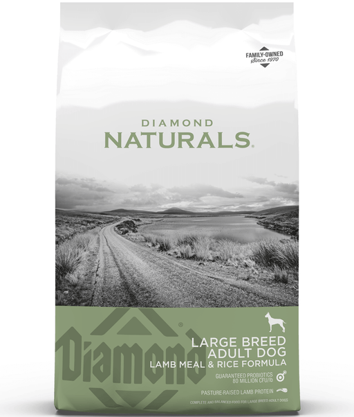 Diamond Naturals - Large Breed Adult Dog Lamb Meal & Rice Formula 15kg