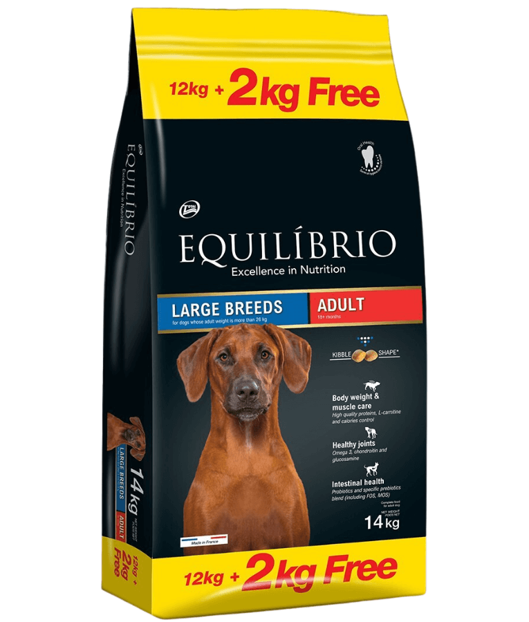 Equilibrio - Large Breed Adult Dogs 2kg-12kg